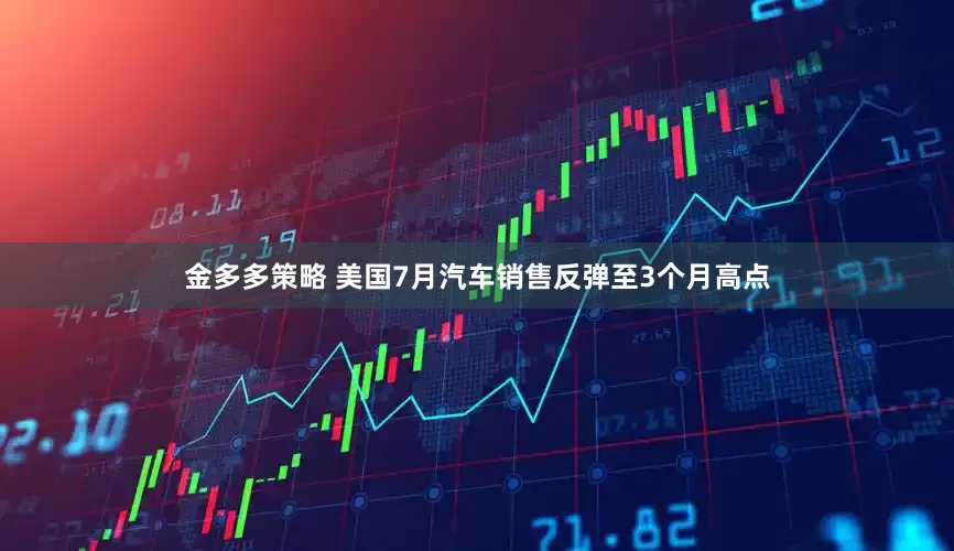金多多策略 美国7月汽车销售反弹至3个月高点