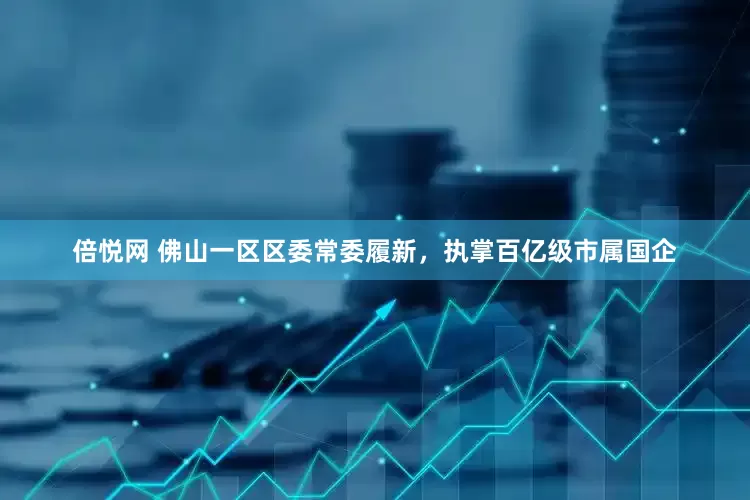 倍悦网 佛山一区区委常委履新，执掌百亿级市属国企